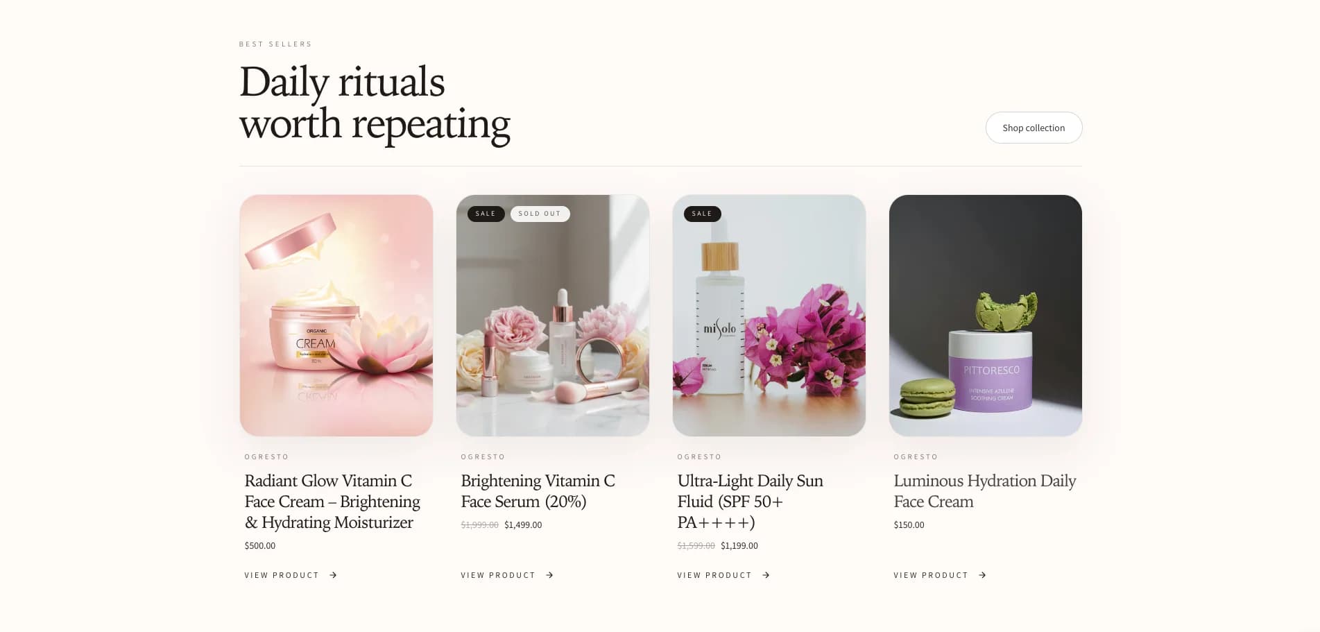 Best Shopify themes for beauty skincare and cosmetics stores comparison 2026