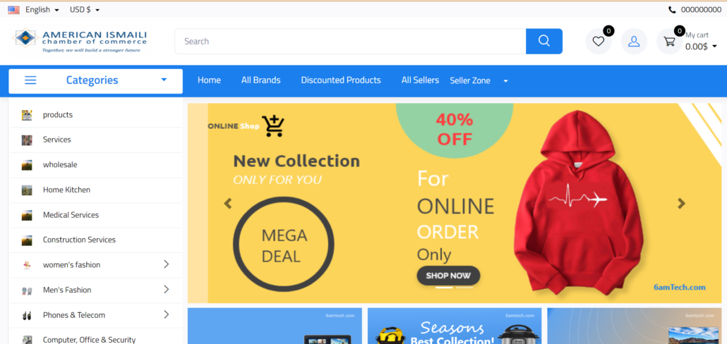 ismilimarketplace web development